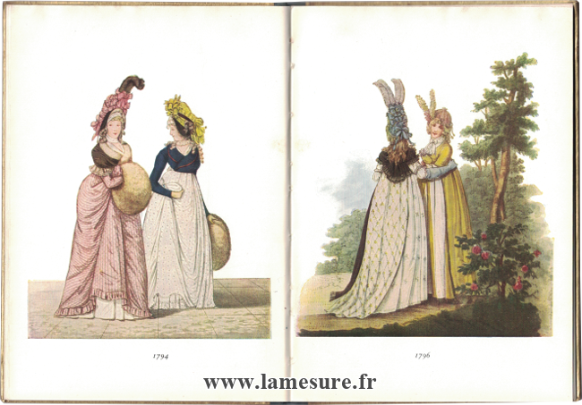 Modes de 1790 à 1855