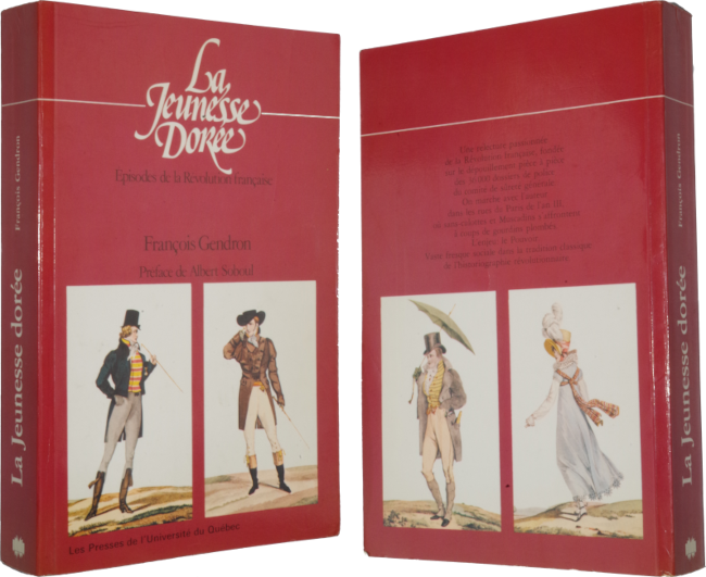 La Jeunesse dorée parisienne de l'an III