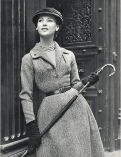 La Maison de haute-couture Jacques Fath vers 1955
