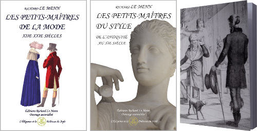 Livres sur les petits-maîtres de la mode et du style et les merveilleuses et les merveilleux